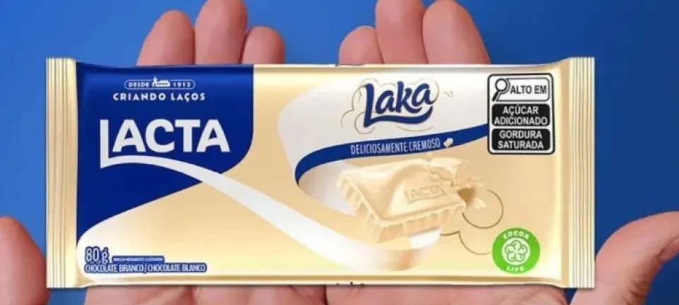 Anvisa suspende venda de lote do chocolate Laka após problema de rotulagem - Imagem do artigo original