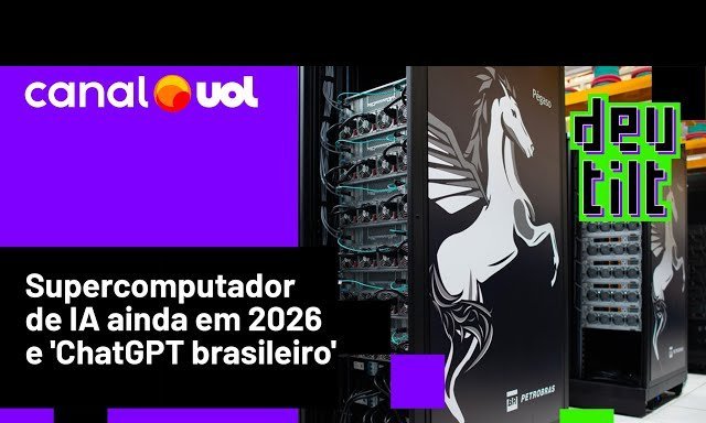 Brasil investe R$ 23 bilhões em IA e prevê supercomputador no topo global em 2026 - Imagem do artigo original