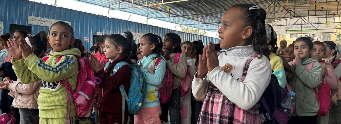 UNICEF revela devastação em Gaza e pede reabertura de Rafah para retomar aulas - Imagem do artigo original