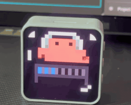 Clawdmeter leva estatísticas de tokens do Claude para um mini painel de mesa - Imagem do artigo original