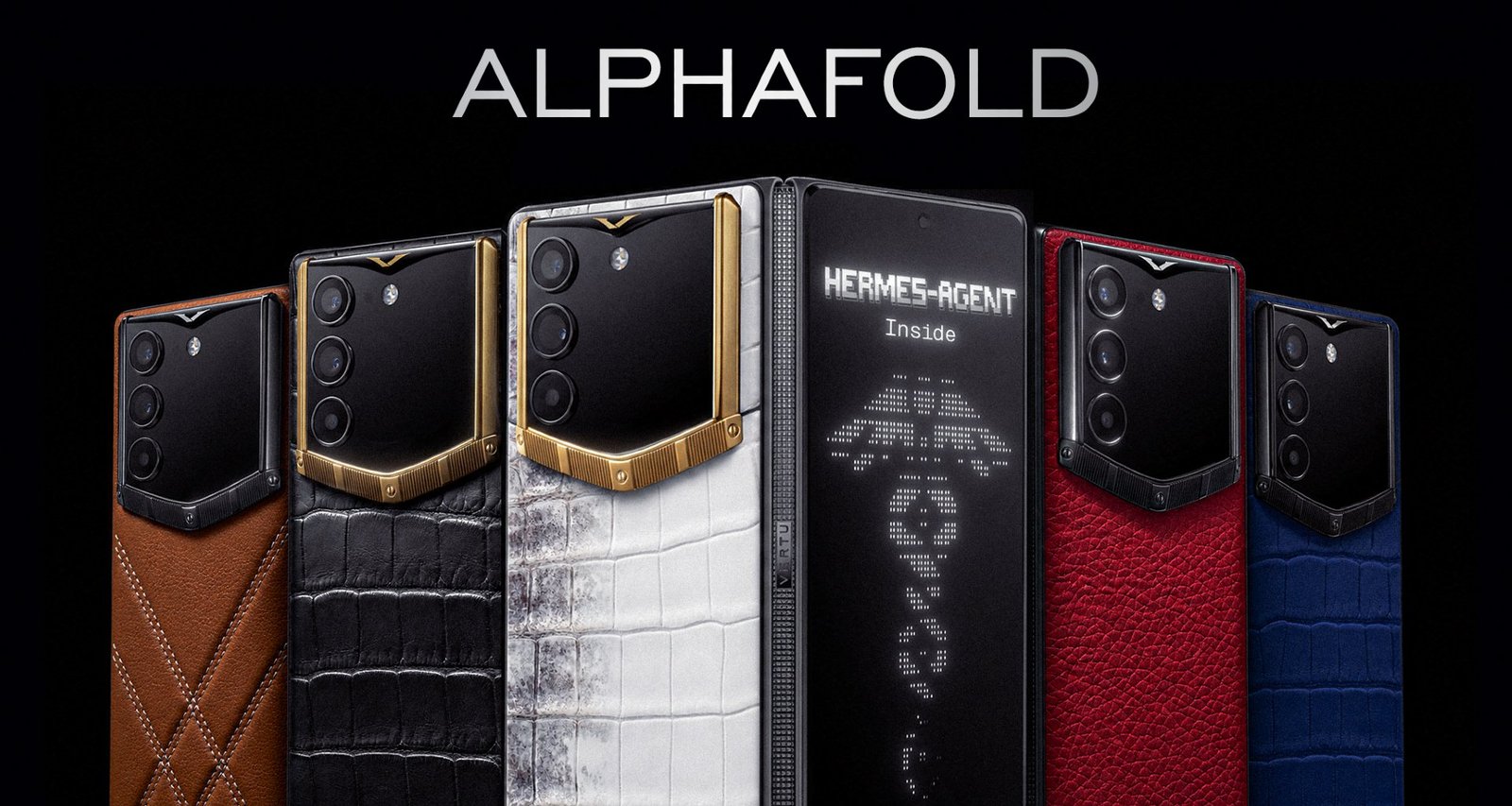 Vertu revela Alphafold, dobrável de luxo com IA corporativa por US$ 6.880 - Imagem do artigo original